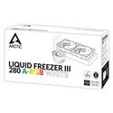 MX00128866 Liquid Freezer III 280 AIO CPU Water Cooler w/ A-RGB, Fluid Dynamic Bearing, White
