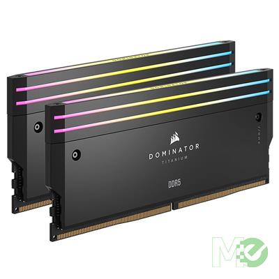 MX00128868 Dominator Titanium RGB 32GB DDR5 7200MHz CL34 Dual Channel Kit (2x 16GB), Black 