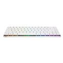 MX00128880 ROG Falchion RX Low Profile Wireless Gaming Keyboard, White w/ 65% Layout, Protective Cover, MacOS Support, RL Red Switch