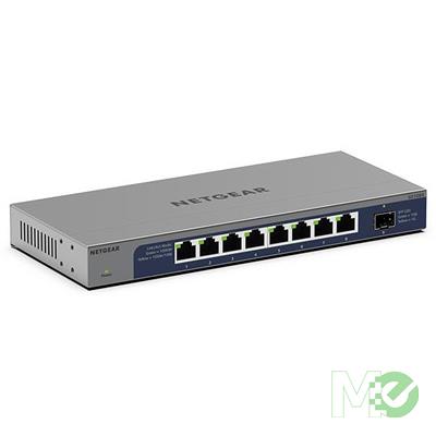 MX00128912 8-Port Gigabit Ethernet Unmanaged Switch w/ 1 x 10G SFP+ Port 