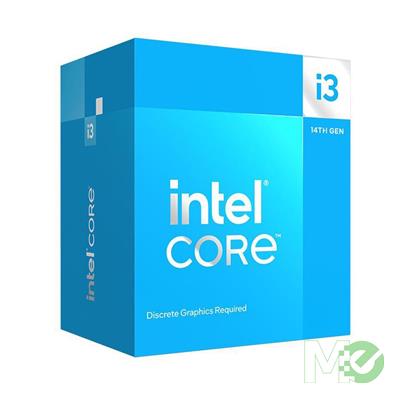 MX00128915 Core™ i3-14100F Processor, 3.5GHz w/ 4 (4P) Cores / 8 Threads