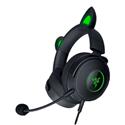 MX00128921 Kraken Kitty V2 Pro USB Gaming Headset, Black w/ Interchangeable Ears, Detachable Mic, Stream Reactive Lighting