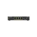 MX00128925 5-Port Gigabit Ethernet SOHO Unmanaged Switch w/ 4-Ports PoE+, 63W
