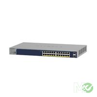 Netgear 24-Port Gigabit PoE+ Smart Switch w/ 2 SFP Ports, Cloud Management, 190W Product Image