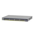 MX00128948 48-Port Gigabit Ethernet PoE+ Smart Switch w/ 4 SFP Ports, Cloud Management, 380W