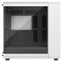 MX00128968 North XL E-ATX Mid Tower Case, Chalk w/ Walnut Wood Inserts, Tempered Glass Left Side Panel, Top Mesh Panel