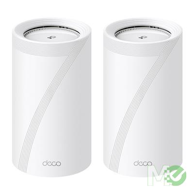 MX00128973 Deco WiFi 7 BE75 Series BE17000 Tri-Band Whole Home Mesh System, 2-Pack, White