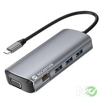 Rockstone USB-C 11-in-1 Hub w/ PD, HDMI, USB, RJ45, SD / TF Card Reader, 3.5mm Audio Product Image