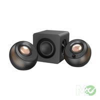 Creative Labs Pebble X Plus 2.1 Desktop Speakers w/ Subwoofer, Bluetooth 5.3, USB-C, Black Product Image