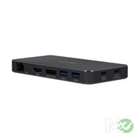 VisionTek VT400 Portable USB-C Docking Station w/ Power Passthrough, 100W, Black Product Image