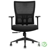Kopplen Ergonomic Mid-Back Mesh Office Chair, Black Product Image