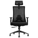 MX00129149 Ergonomic High-Back Mesh Office Chair, Black