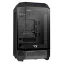MX00129241 Tower 300 Micro Tower Chassis, Black w/ 2x CT140 Fans, 3x Tempered Glass Panels