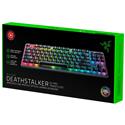 MX00129312 DeathStalker V2 Pro Tenkeyless Wireless Low-Profile RGB Optical Keyboard w/ Linear Red Switch, Laser-Etched Keycaps