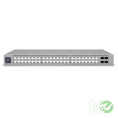 MX00129333 UniFi Pro Max 48-port Switch w/ 2.5GbE, Layer 3 Etherlighting, VLAN, QoS, Port Mirroring