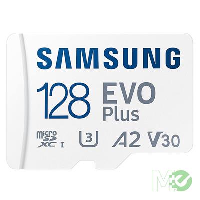 MX00129345 EVO Plus microSDXC Memory Card w/ Adapter, 128GB
