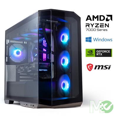 MX00129422 ZERO 02A Gaming PC w/ GeForce RTX 4070 SUPER, Ryzen™ 7 7800X3D, 32GB DDR5, 2TB NVMe SSD, Wi-Fi 6E, Windows 11 Home