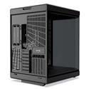 MX00129427 Y70 Dual Chamber Mid-Tower E-ATX Gaming Computer Case, Black