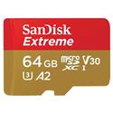 MX00129487 Extreme microSDXC™ UHS-I Memory Card, 64GB w/ SD Card Adapter