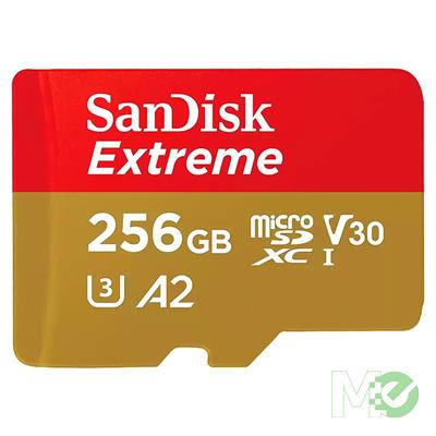 MX00129488 Extreme microSDXC™ UHS-I Memory Card, 256GB w/ SD Card Adapter