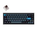 MX00129538 Q2 Pro QMK/VIA Wireless Custom Mechanical Keyboard w/ South-Facing RGB, K Pro Brown Switch, Carbon Black