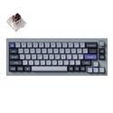 MX00129540 Q2 Pro QMK/VIA Wireless Custom Mechanical Keyboard w/ South-Facing RGB, K Pro Brown Switch, Silver Grey