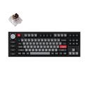 MX00129544 Q3 Pro QMK/VIA Wireless Custom Mechanical Keyboard w/ South-Facing RGB, K Pro Brown Switch, Carbon Black