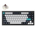 MX00129556 Q1 Max QMK/VIA Wireless Custom Mechanical Keyboard w/ South-Facing RGB, Gateron Jupiter Brown Switch, Carbon Black