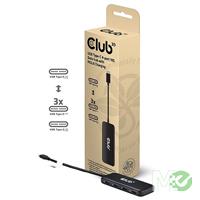 Club3D USB Type-C 4-port 10G Data Hub w/ PD 3.0 Charging  Product Image