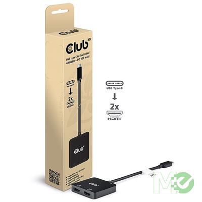 MX00129594 USB Type-C to Dual HDMI 4K60Hz w/ 100W PD