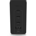 MX00129645 120W 4-port USB-C/USB-A Speedport GaN Wall Charger, Black 