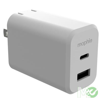 MX00129646 42W Dual USB-A & USB-C PD Wall Charger, White