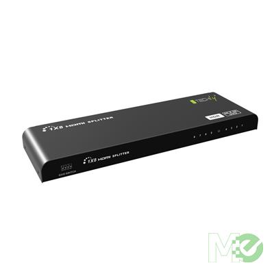 MX00129727 HDMI 2.0 4K 8-Way Splitter, Black