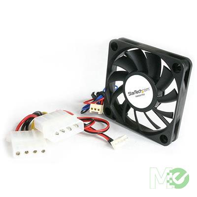 MX1057 5x1cm TX3 Replacement Ball Bearing Fan w/ TX3 to LP4 Adapter