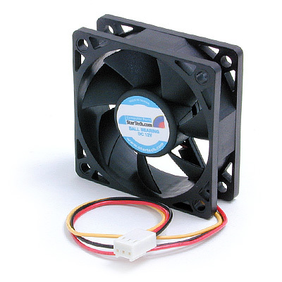 MX1058 6x2 cm Replacement Ball Bearing Fan w/ TX3 Connector