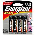 MX11238 MAX Alkaline AA Batteries, 8pk