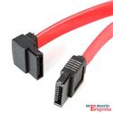 MX13632 Left Angle Serial ATA Cable, 18in