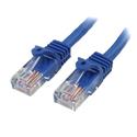 MX1579 Snagless CAT5e Patch Cable, Blue, 25ft.