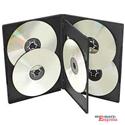 MX16680 DVD Case, 6-Disc, Black, Single Pack