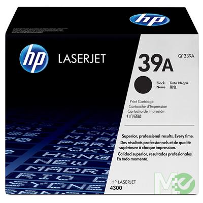 MX18383 LaserJet 39A Print Cartridge, Black
