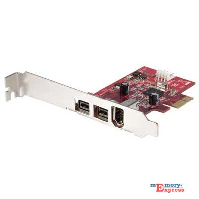 MX18689 1394 FireWire 3 Port PCI-E Adapter Card w/ 1394b, 1394a