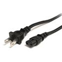 MX1999 Notebook Power Extension Cable, 18 AWG, NEMA 1-15P to C7, 6ft.