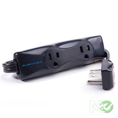 MX21003 Defend Travel Surge Protector, 4 Outlet 