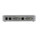 MX21199 2 Port USB DVI KVM Switch Kit w/ Cables USB 2.0 Hub & Audio