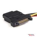 MX24226 SATA to LP4 Power Cable Adapter w/ 2 LP4 F/M