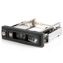 MX26764 5.25in Trayless Hot Swap Mobile Rack for 3.5in SATA Hard Drive