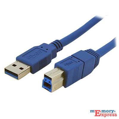 MX26989 USB 3.0 A to B Cable, MM, 6ft