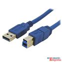 MX26989 USB 3.0 A to B Cable, MM, 6ft