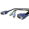 MX288 Ultra-Thin PS/2 3-in-1 KVM Cable for SV211/411, 6ft