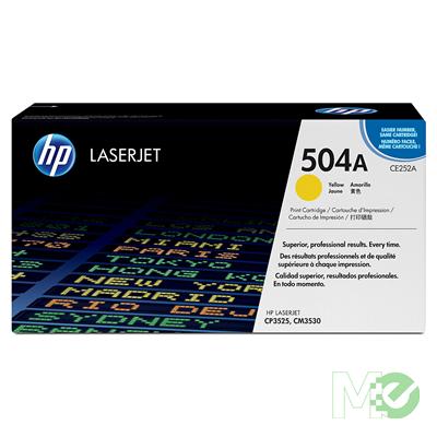 MX29900 Color LaserJet 504A Print Cartridge, Yellow